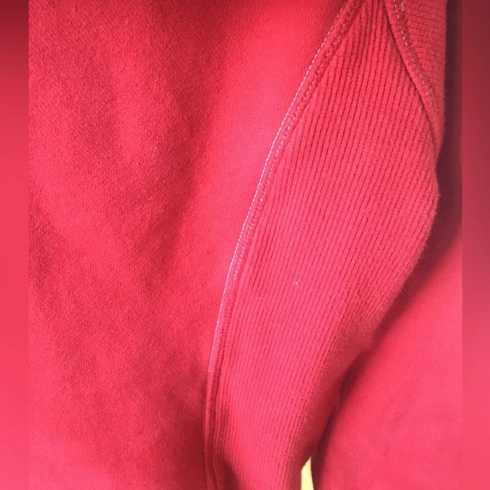 Lululemon Red It’s Just Lunch Scuba Hoodie Full Zip Jacket - Picture 15 of 17